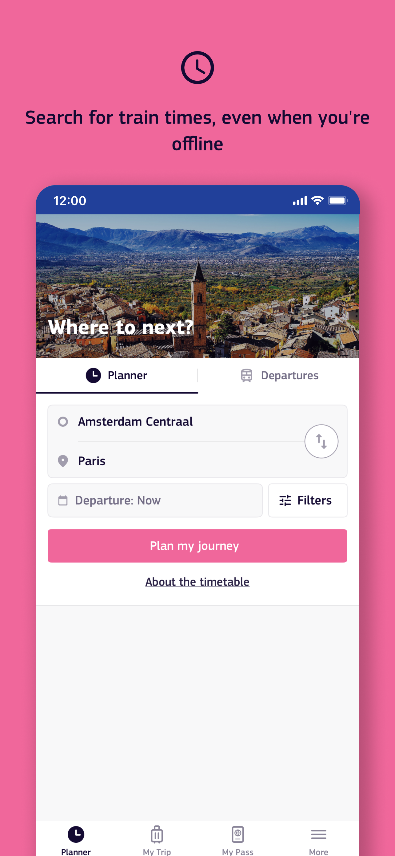 DiscoverEU Travel App