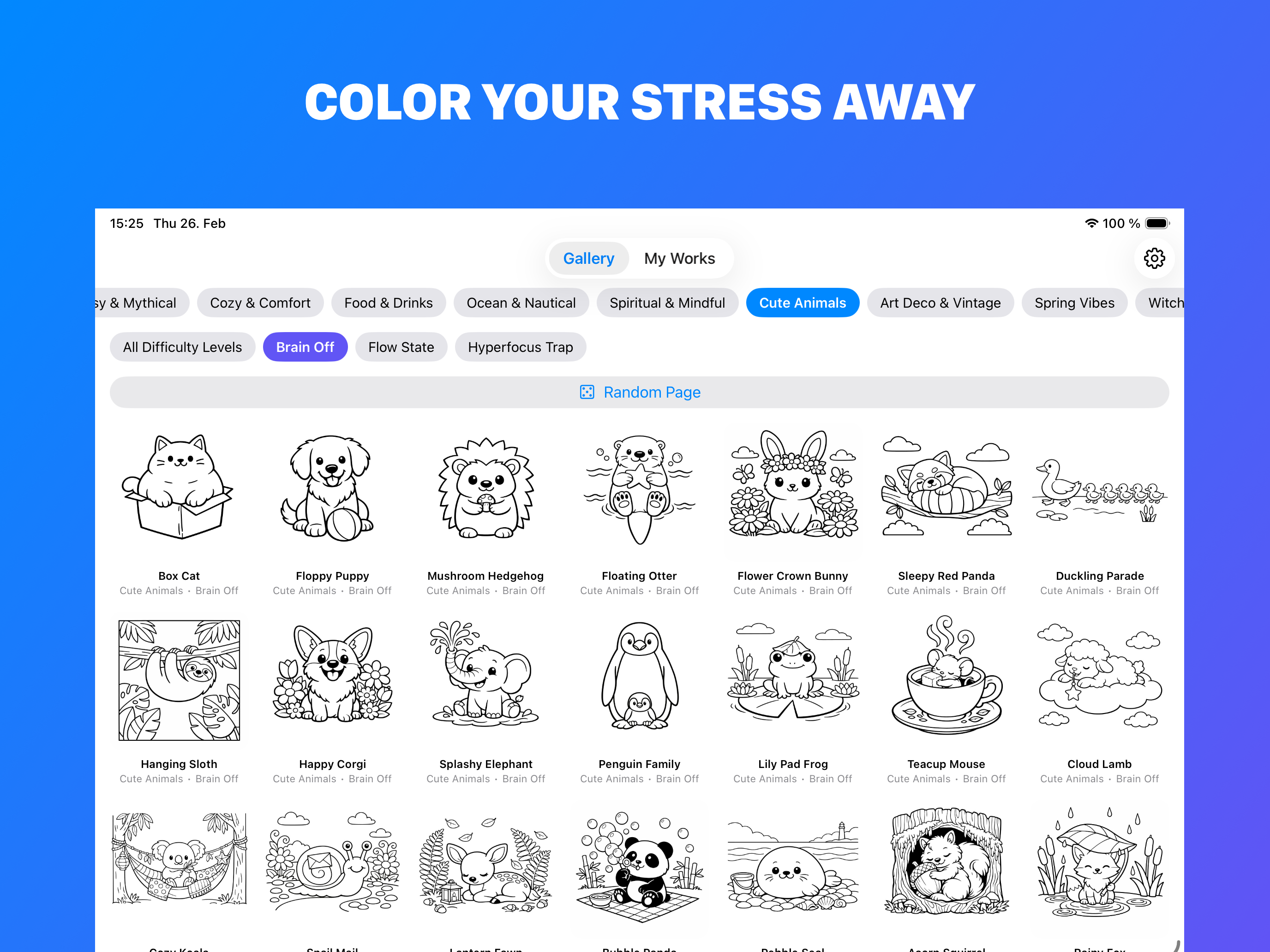 IRO – coloring book for adults screenshot 10