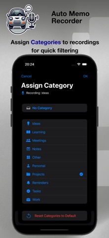 Auto Memo Recorder screenshot