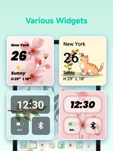 Themes: Wallpaper & Widgets iPad screenshot