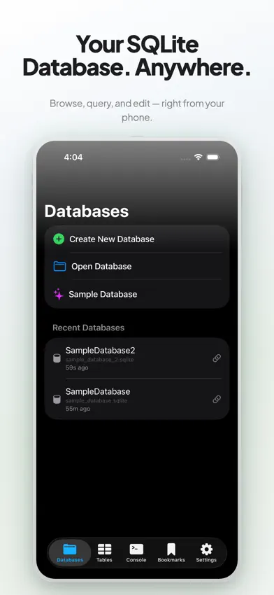 Tablewright: SQLite Editor screenshot 1