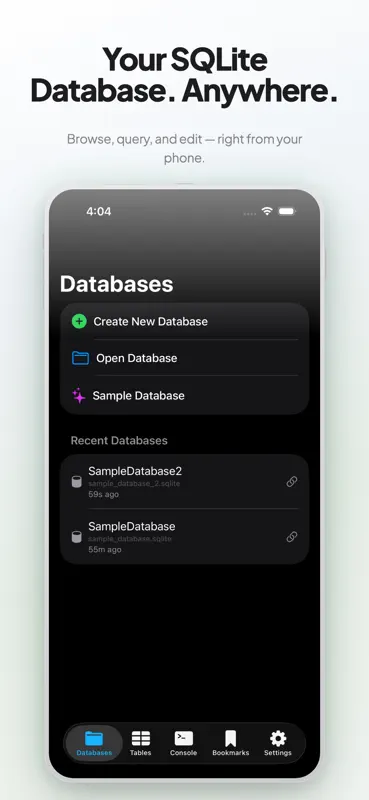 Tablewright: SQLite Editor screenshot 1 of 8