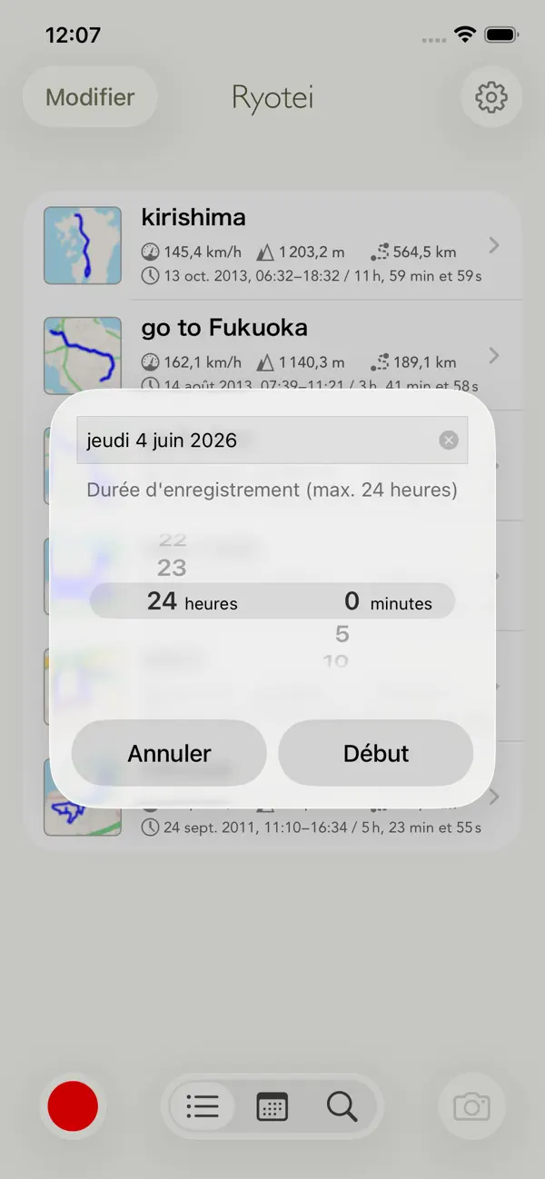 Screenshot #2 pour Ryotei - GPS Tracker