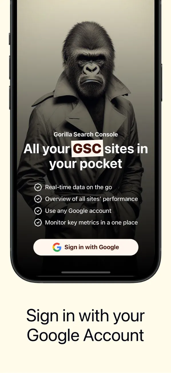 Screenshot #2 pour Gorilla Search Console