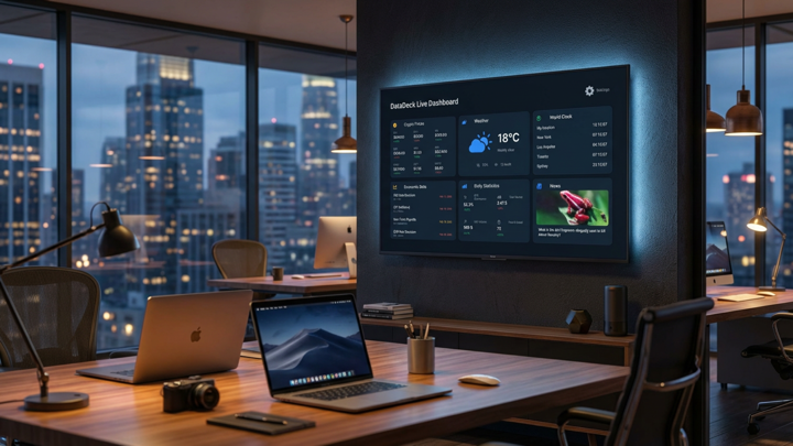 Screenshot #2 pour DataDeck Live Dashboard