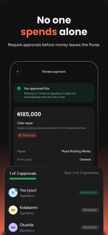 OneWeave: Group Accounts Screenshot 2 of 5