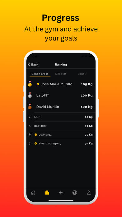 Gymba iPhone screenshot 5 - Social Networking app