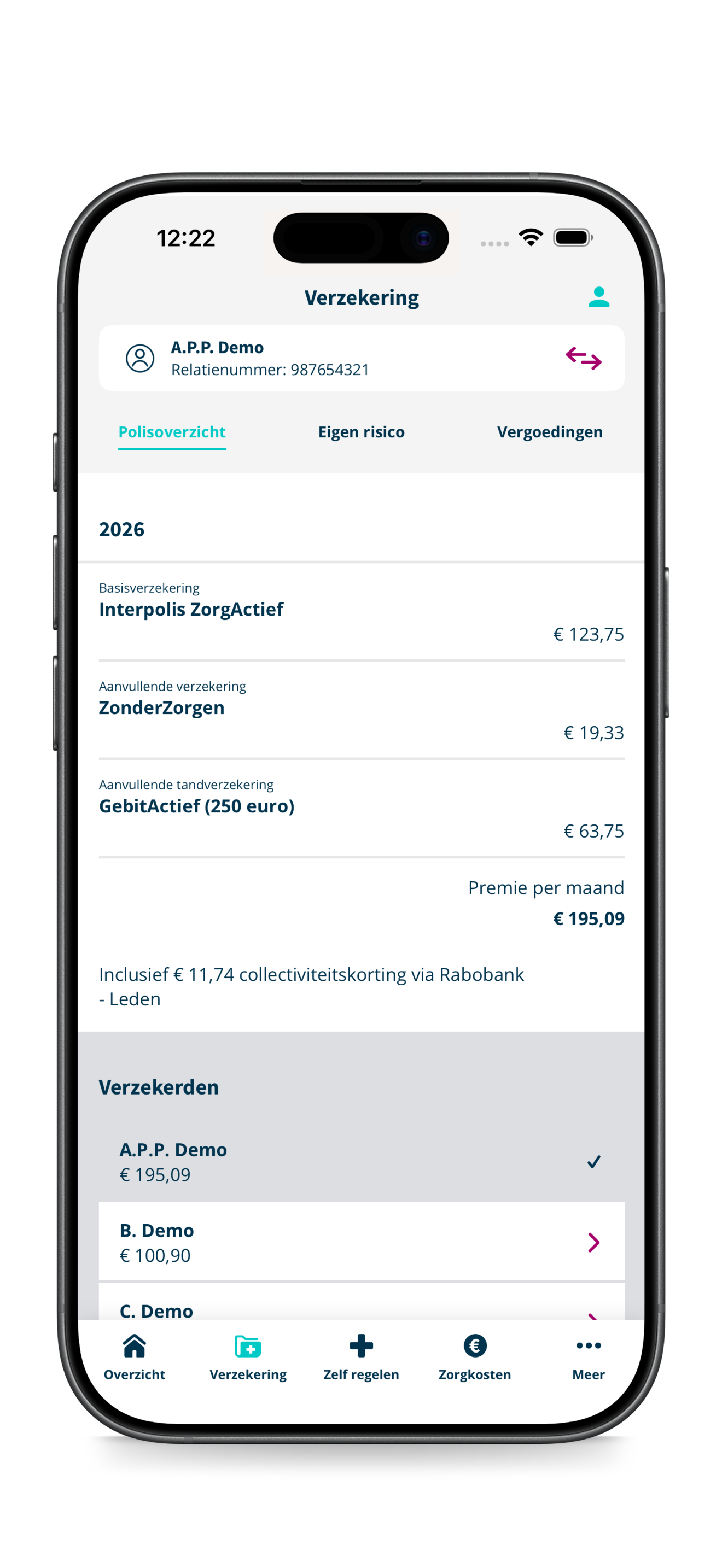 Interpolis Zorg screenshot 3