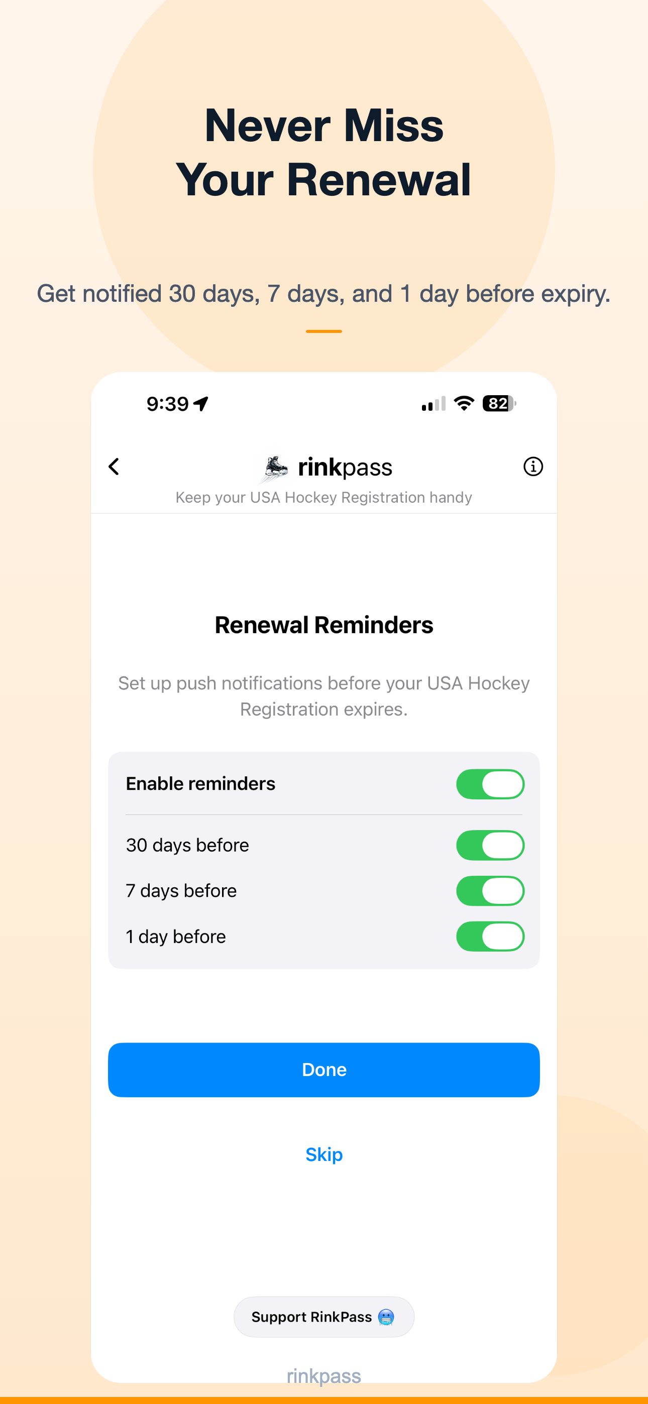 RinkPass screenshot 4