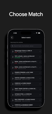CrickPro Live: Match Streamer screenshot