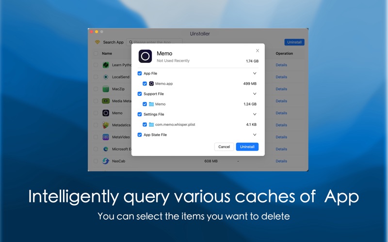 Uninstaller - Clean Your App iPhone screenshot