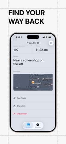 overthere: parking reminder Screenshot 5 of 7