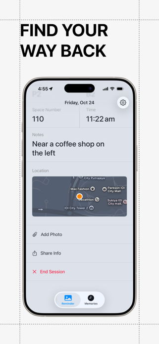 overthere: parking reminder Screenshot 5 of 7