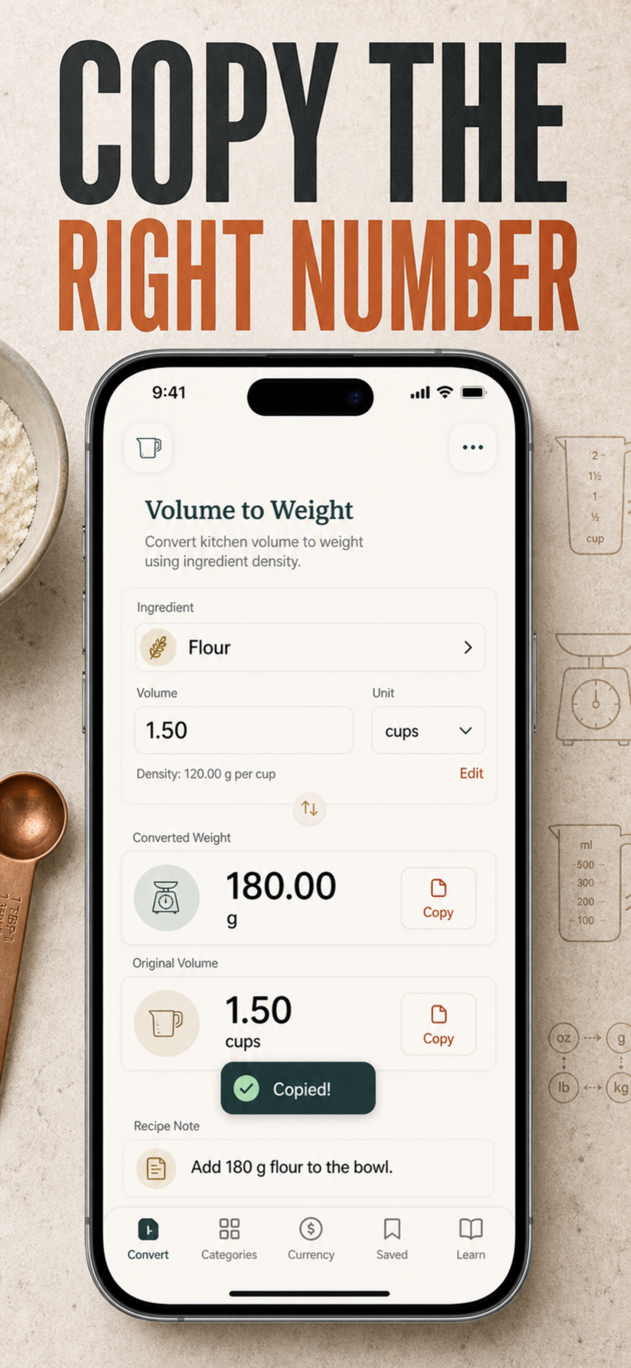 Recipe Unit Converter screenshot 9