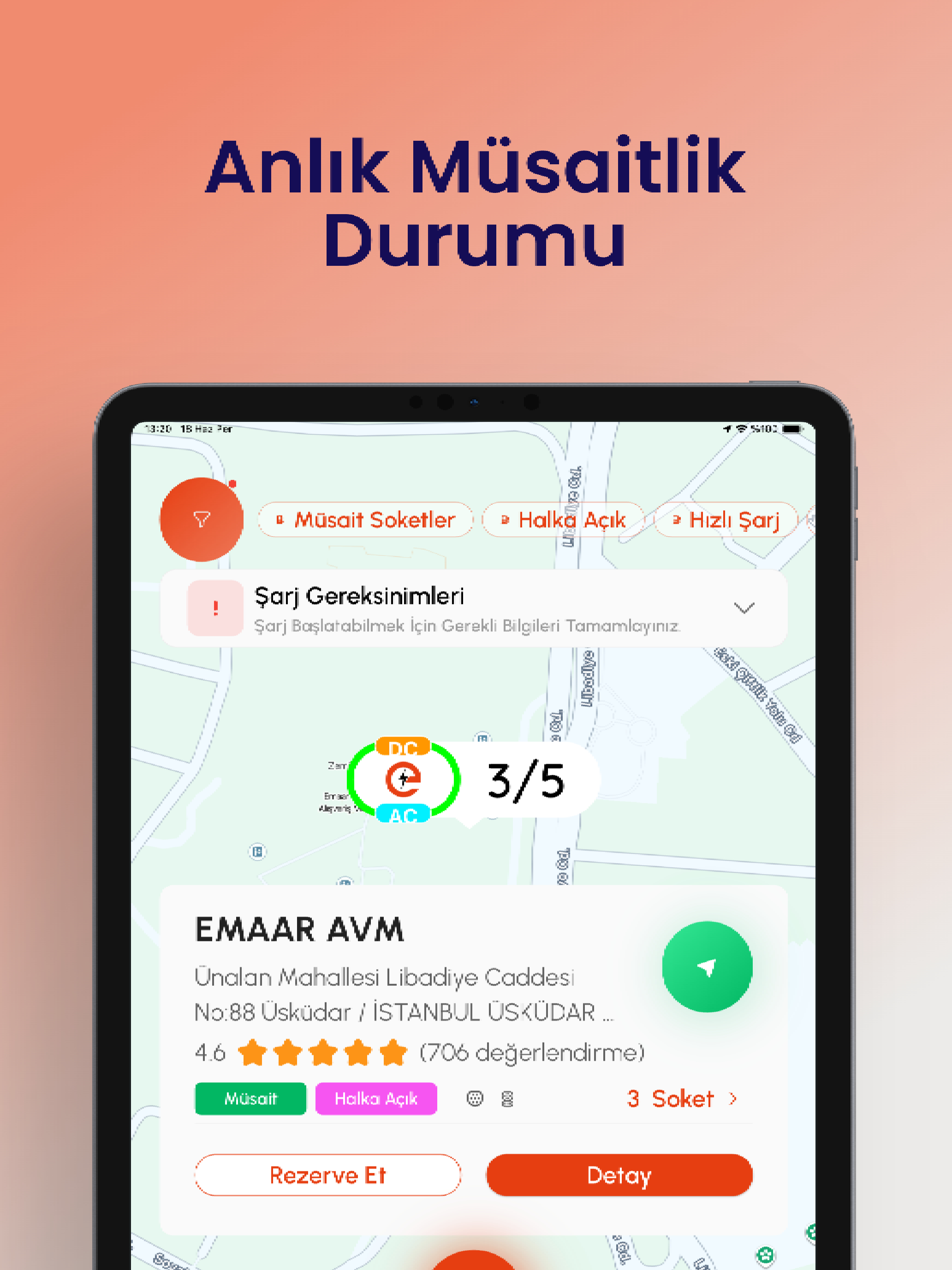 Estasyon Araç Şarj Uygulaması screenshot 12