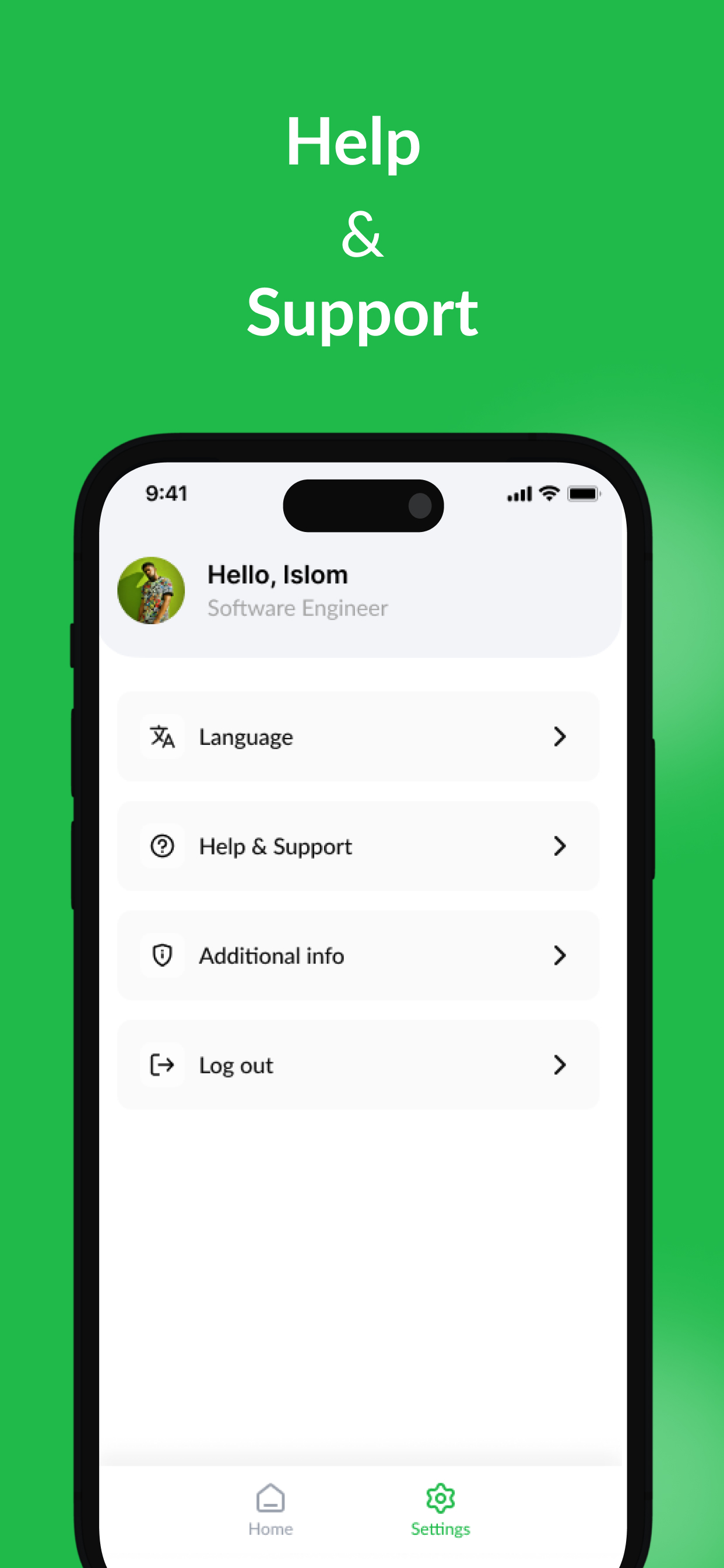 Aros Staff app