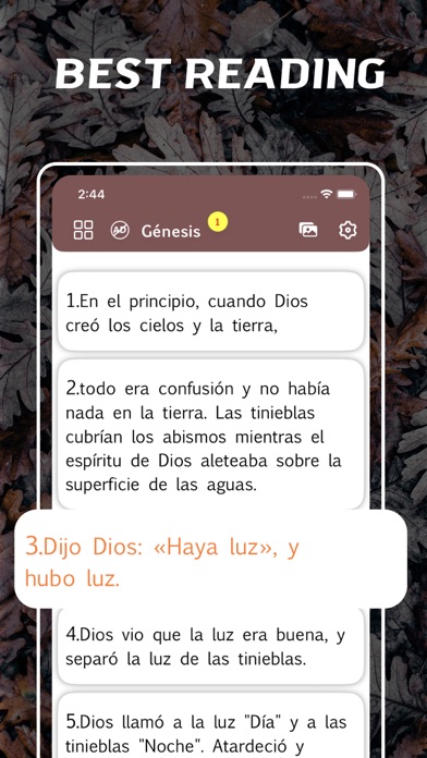 Screenshot #2 pour Bible Latinoamericana