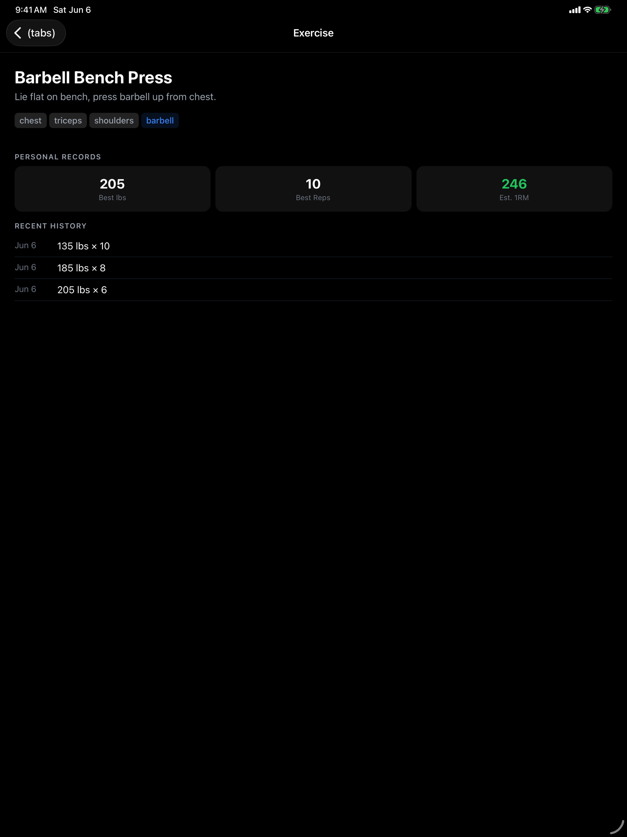 My Gym Tracker: Workout Log screenshot 6