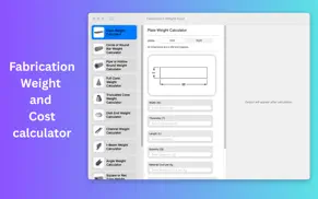 fabrication weight cost calc iPhone Captures Décran 1