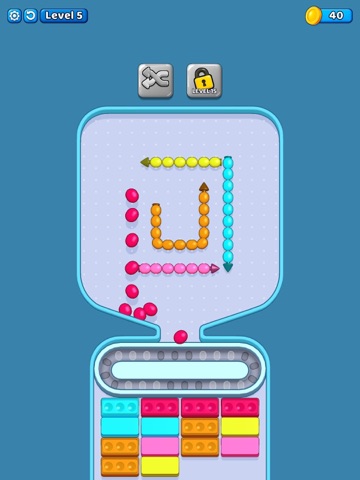 Bead Sorting iPad screenshot