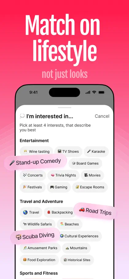 Screenshot 4 di 5 di Frenso Dating App: Chat & Date