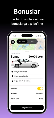 1Way Pro: Haydovchi ilovasi! screenshot