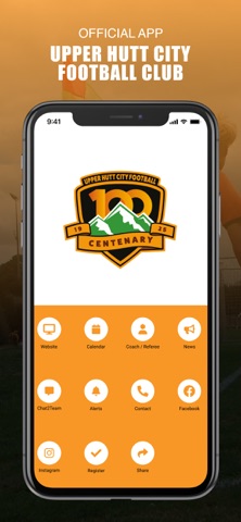 Upper Hutt City Football iPhone screenshot