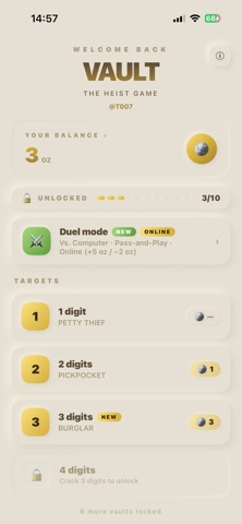 Vault: The Heist Game screenshot
