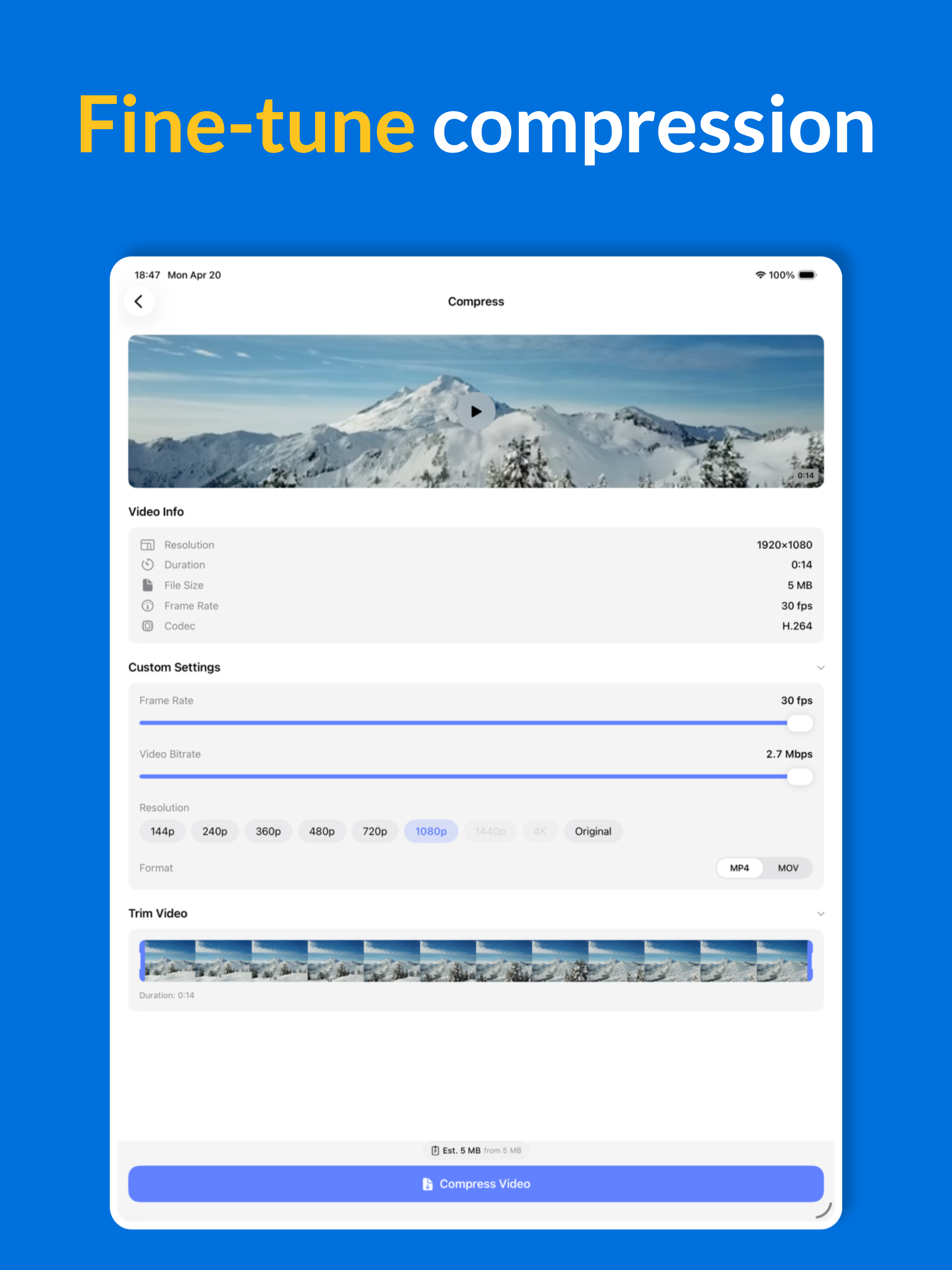 Video Compressor - ViiDeo
