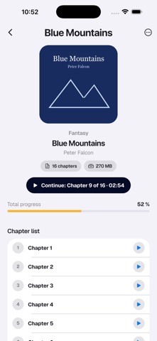 Chapter - Audiobook Player Screenshot 3 of 5