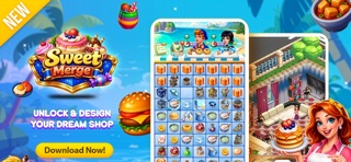 Sweet Merge Game iPhone screenshot