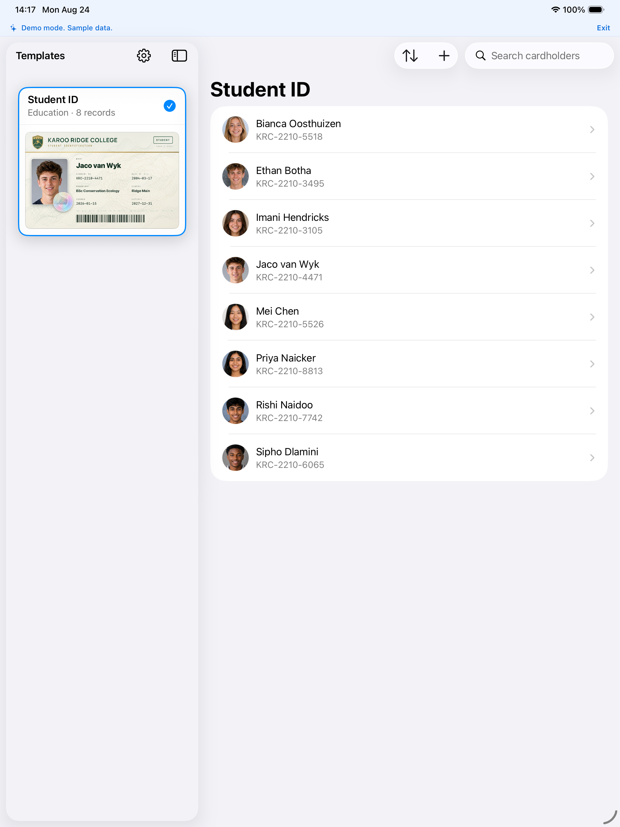 Credentials Mobile screenshot 6