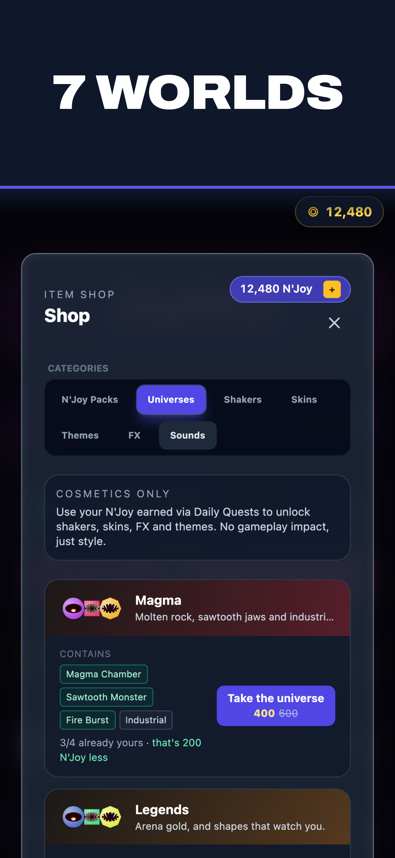 ShapeMorph: Drop&Merge Shapes screenshot 4