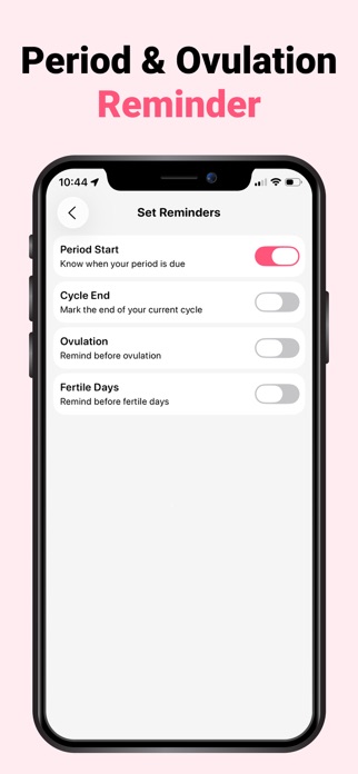Ovulation Tracker & Calculator Screenshot 5 of 6