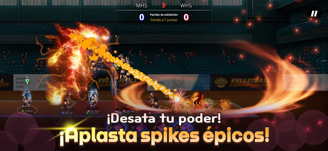 Volley Girls: Volleyball SPIKE Hack screenshot 3 - iOS game interface