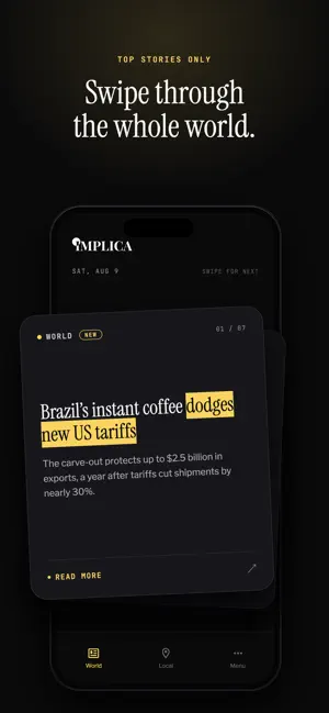 Implica - News, Explained screenshot 1