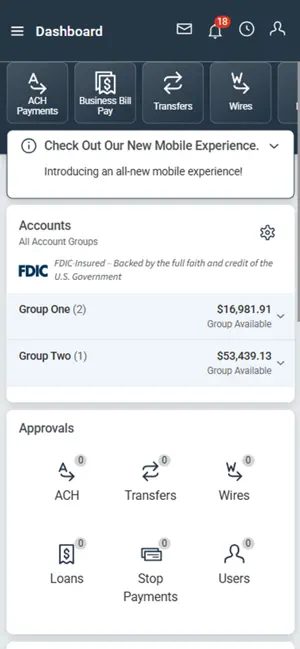 Meridian Treasury Management screenshot 1