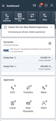 Meridian Treasury Management Screenshot 1 of 3
