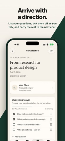 Coffee Chat Note Screenshot 2 of 4