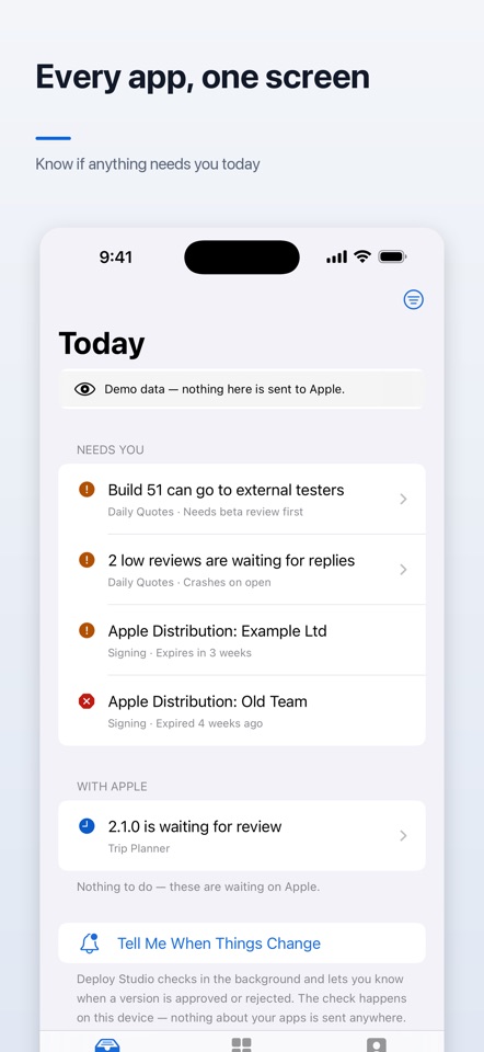 Deploy Studio screenshot 1