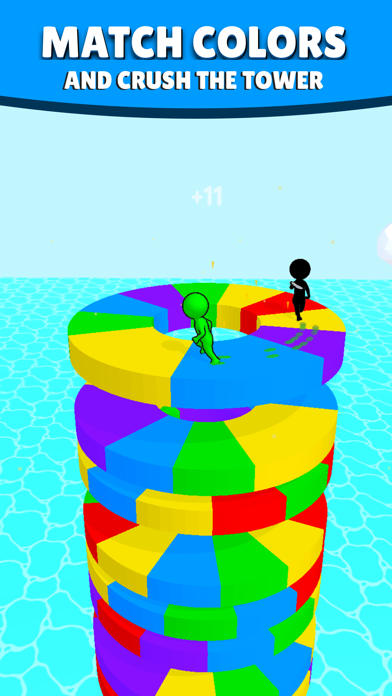 Screenshot #1 pour Color Down 3D