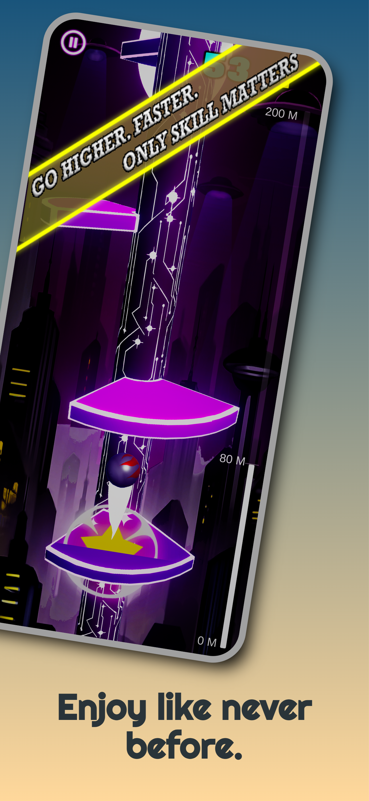 Tower Hop EDM Rush Music Game screenshot 5