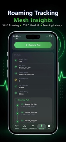 WiFi Health Check iPhone screenshot