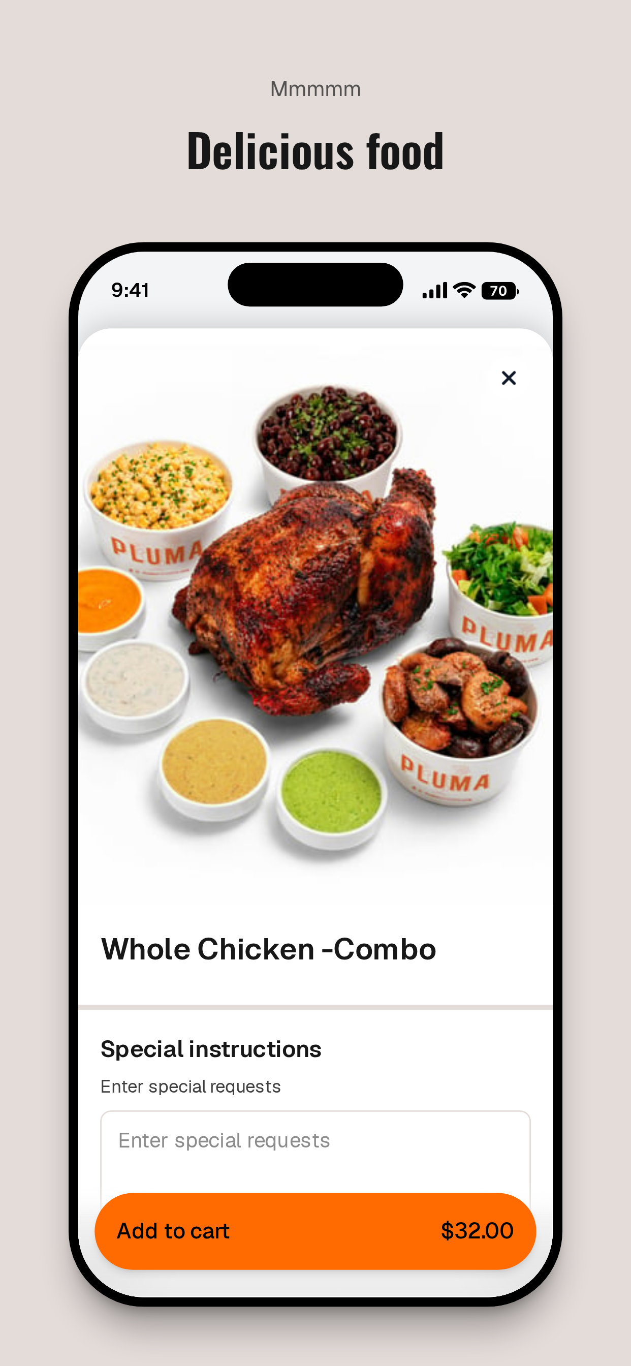 Pluma Rotisserie Chicken