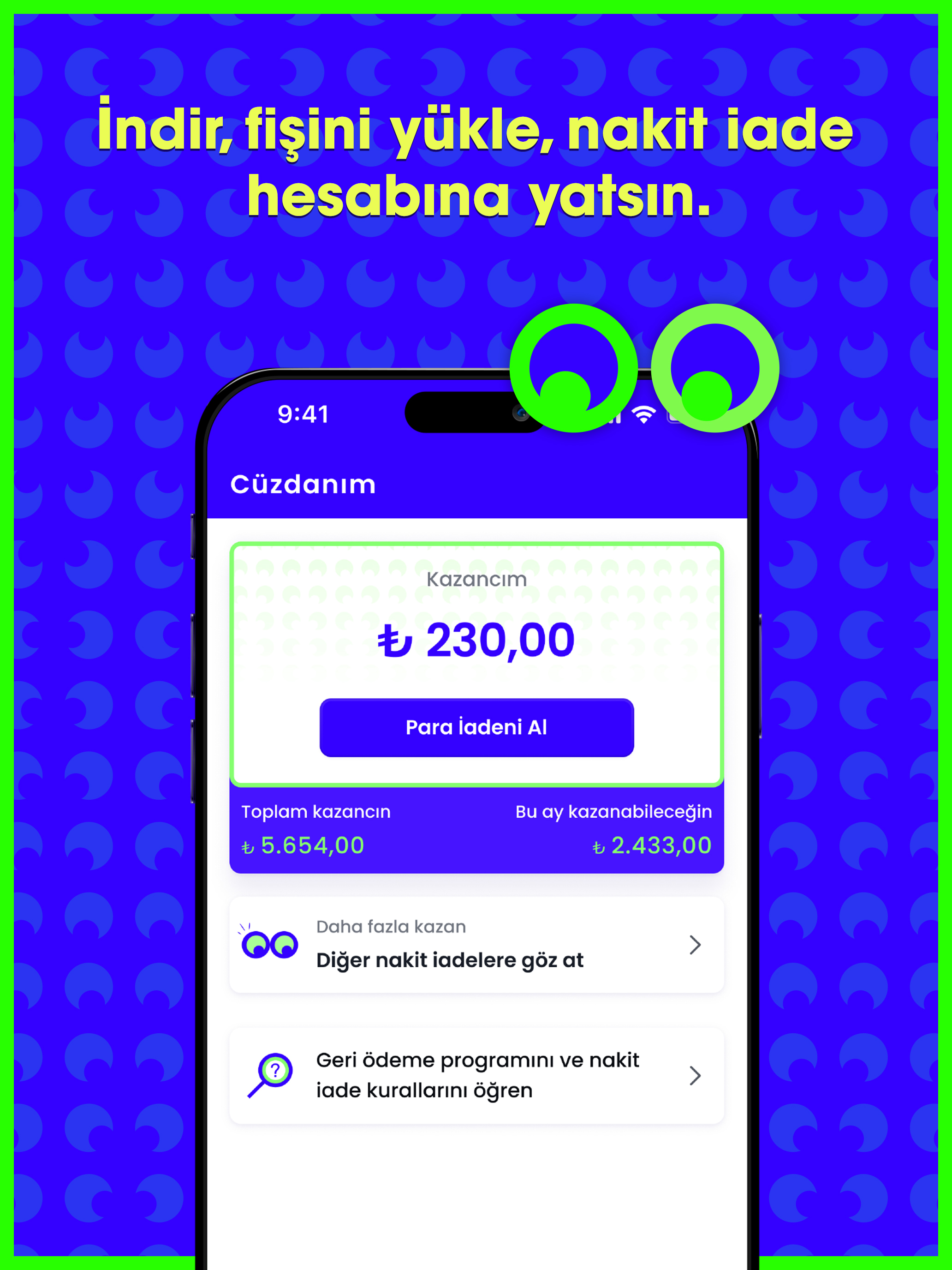 BanaBak: Nakit İade Kazan