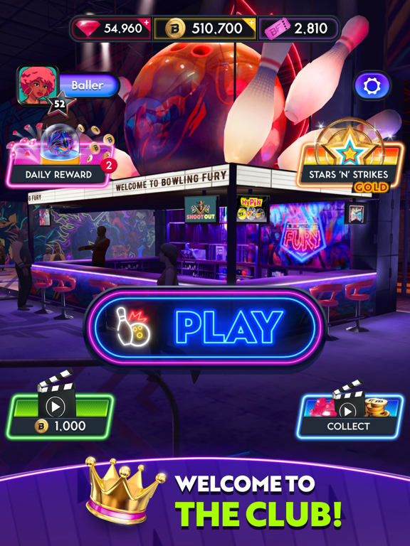 Bowling Fury: Ten Pin King iPad screenshot 8 - Games app