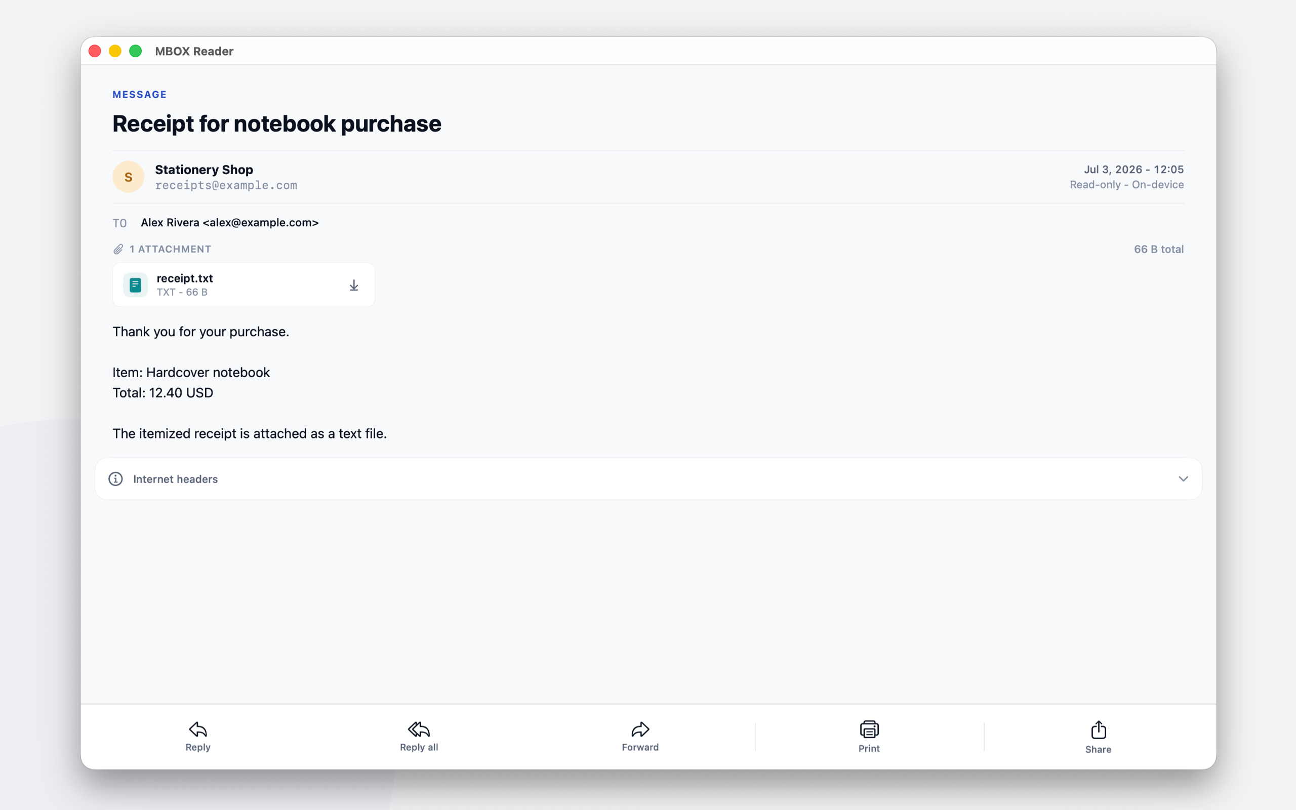 MBOX Reader screenshot 12