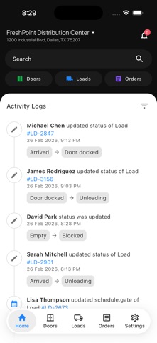 Warehouse Cargo Connect screenshot
