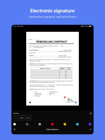 Document Scanner Universal iPad screenshot