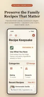 Recipe Keepsake screenshot 1